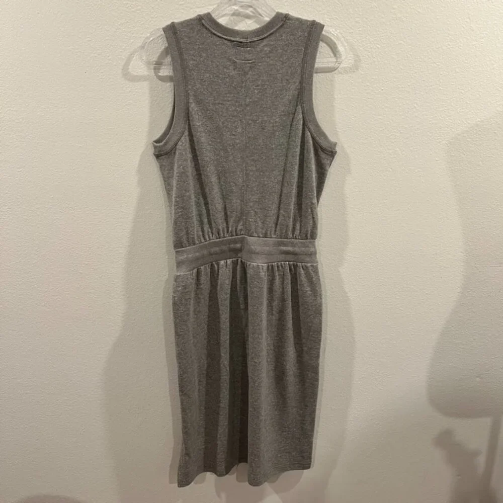 Prana Women's Cozy Up Beach Hopper Blouson Dress Heather Grey Size Small Cozy - Picture 4 of 6